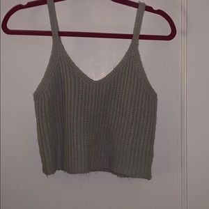 Crochet crop top